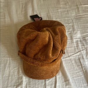 David and Young Brown Textured Hat